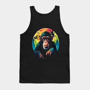 Monkey Earth Day Tank Top